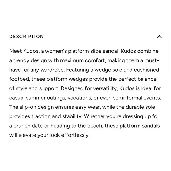 Cushionaire Kudos Platform Wedge Sandals Women Natural Espadrille Comfort Sz 8M - Picture 6 of 16